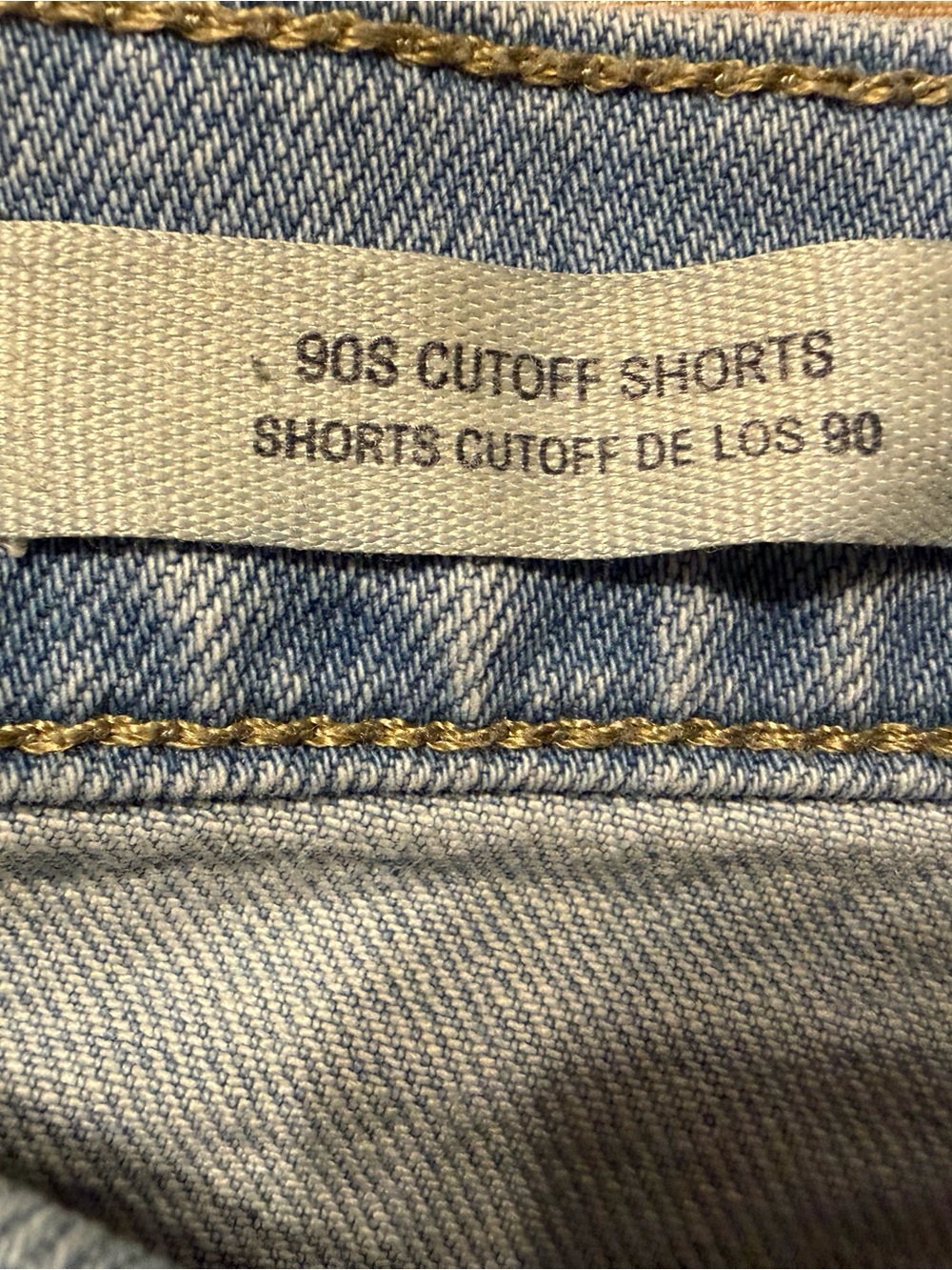 Universal Thread Light Blue High-Rise Denim Cutoff Shorts - Picture 4 of 5